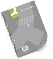 Pk of 10 premium quality wirebound A4 feint ruled pads