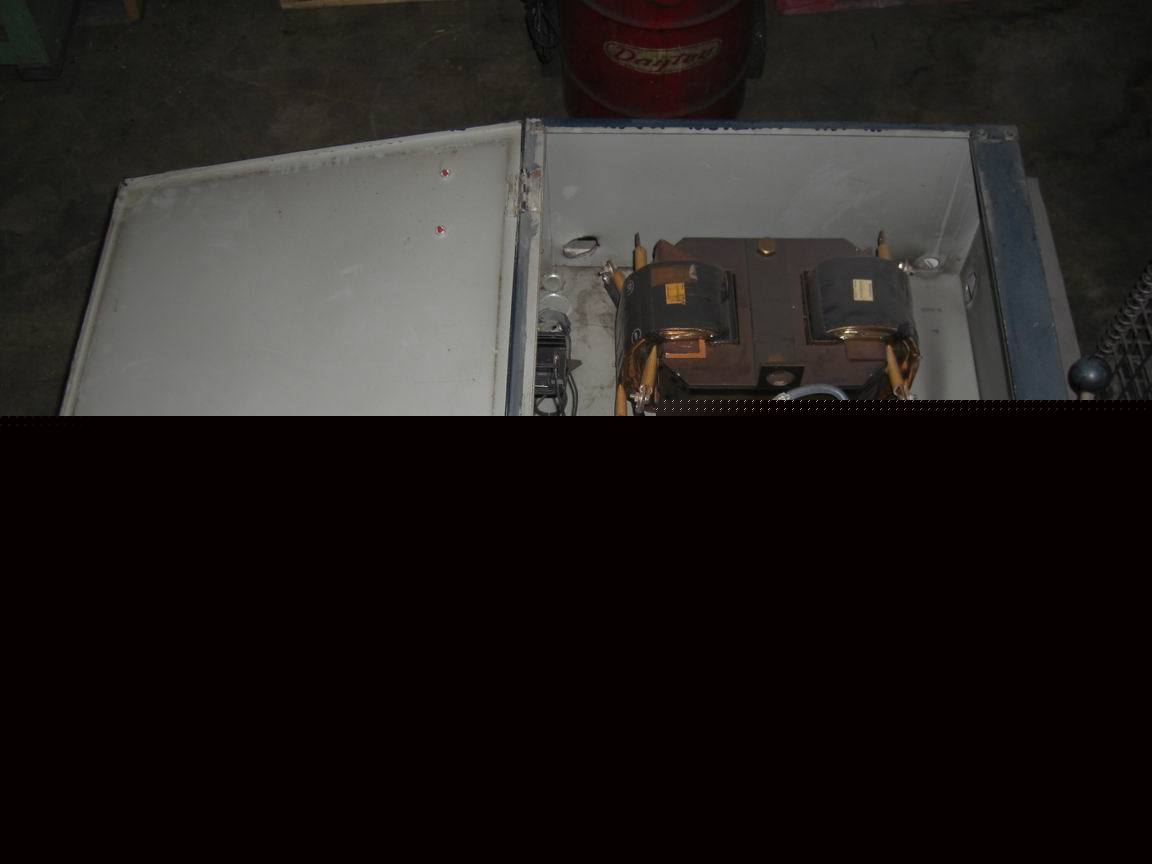Westinghouse 100 hp autostarter electrical cabinet