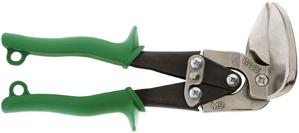 Wiss M9R compound action offset vertical snips rightcut
