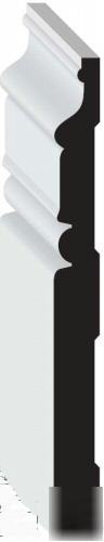 7 1/4 primed pine beaded base moulding wood molding