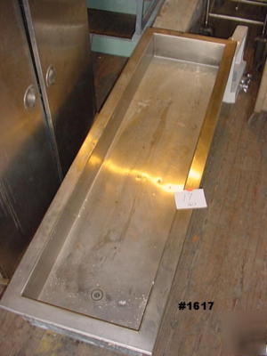 Drop-in cold bin (stainless steel) 