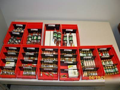 Entire industrial fuse inventory - over 1,200 fuses 