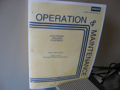 Hughes micro weld head model vta-96 micro weld-station