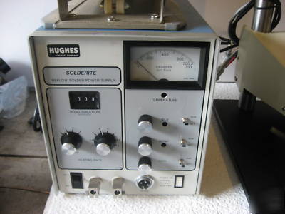 Hughes micro weld head model vta-96 micro weld-station