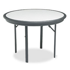 Iceberg indestructables 42 round folding table