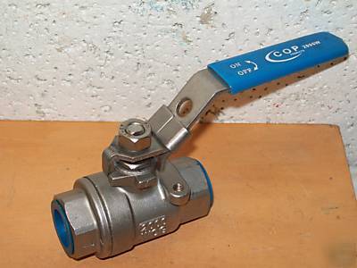 New ball valve 1/2