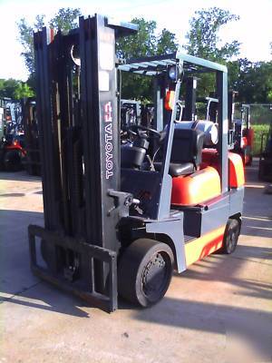 Toyota 8,000 lb forklift 8000 lb fork lift - cushion 