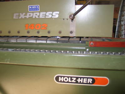 No holzher express 1402 edgebander woodworking 