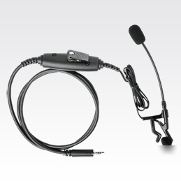 Oem motorola 2 way radio boom mic ultra light headset