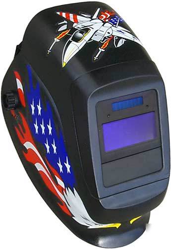 Auto-helm screaming eagle auto darkening welding helmet