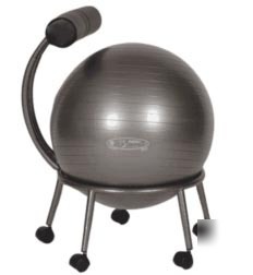 Fitball brand ball chair for home office silver fitness