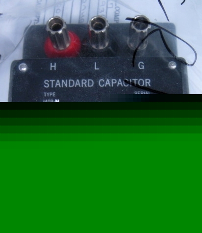 General radio 1409-u standard capacitor 002UF refurbed