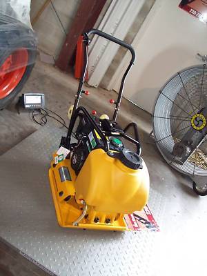 New plate compactor,brand , 6.5HP, 3370 lbs cent force