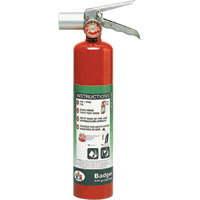 New wise 2.5 lb halotron i fire extinguisher & bracket 
