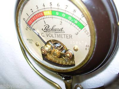 Vintage hickok packard model 150 dc voltmeter 