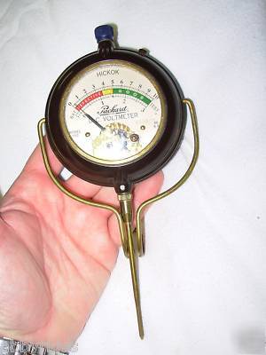 Vintage hickok packard model 150 dc voltmeter 