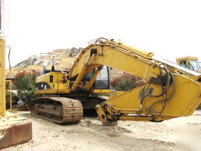 06 cat caterpillar 345CL hydraulic excavator plumb gd f