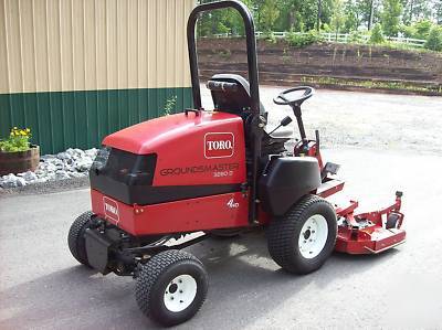 2006 toro groundsmaster 3280D 4X4 diesel lawn mower 