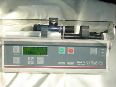 Graseby 3300 syringe pump - excellent condition