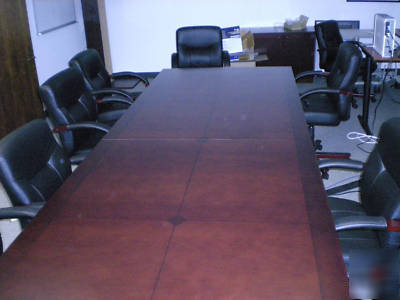 New 12' conference table 