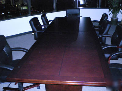 New 12' conference table 