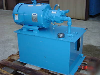 New vickers 10 hp hydraulic power unit 