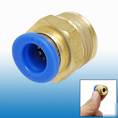 Push in one touch 8 x 16.5MM straight male fittings