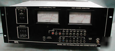 Tft model 884 fm modulation monitor ** tunable ***