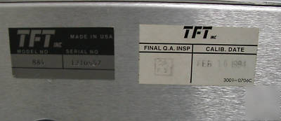 Tft model 884 fm modulation monitor ** tunable ***