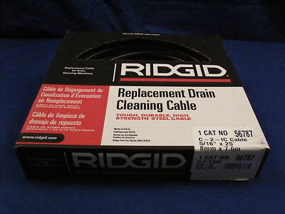 Ridgid drain cleaning cable 5/16