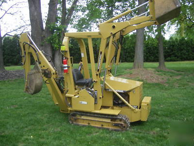 Struck magnatrac dozer crawler backhoe