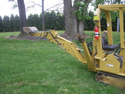 Struck magnatrac dozer crawler backhoe