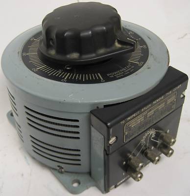 Superior electric powerstat variable transformer 136 