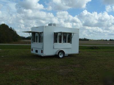 2010 7 x 12 concession trailer / name brand unit 