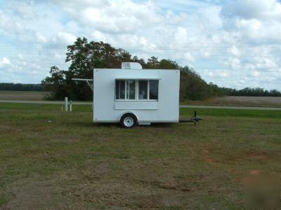 2010 7 x 12 concession trailer / name brand unit 