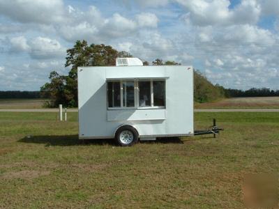 2010 7 x 12 concession trailer / name brand unit 