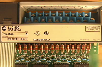 Allen-bradley slc 500 input module 1746-IB16 10-30 vdc