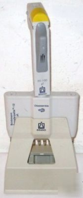 Brand transferpette-12 multi channel pipette 20-100UL