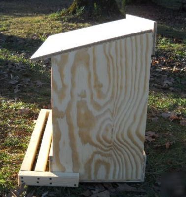 Chicken egg laying poultry boxes hen nest box 2 holes
