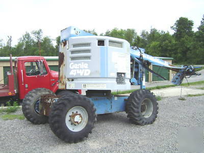 Genie Z45 4X4 aerial lift manlift boomlift ohio n/r