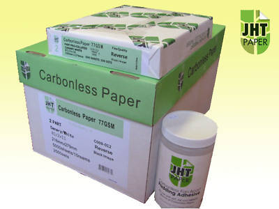 Jht carbonless paper ncr form 2 part rv 8.5X11 20 cases