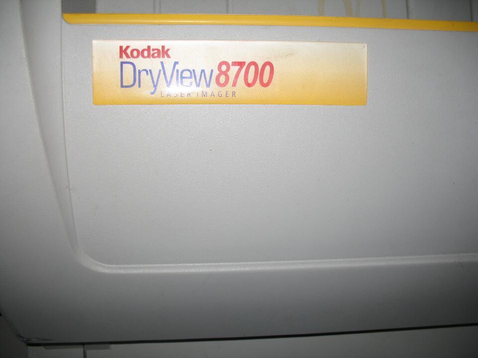 Kodak dry view 8700 laser imager + accessories +etc.