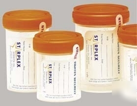 Starplex leakbuster specimen containers, starplex B602