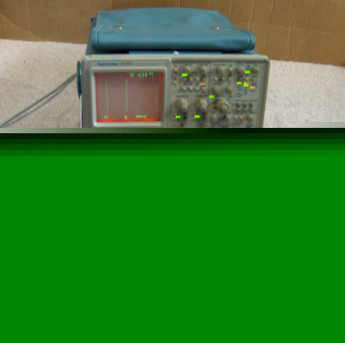Tektronix 2445A 150MHZ 4-ch oscilloscope w/ tek P6133