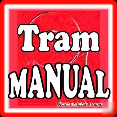 Tram D201 cb radio cd manual + schematic d-201