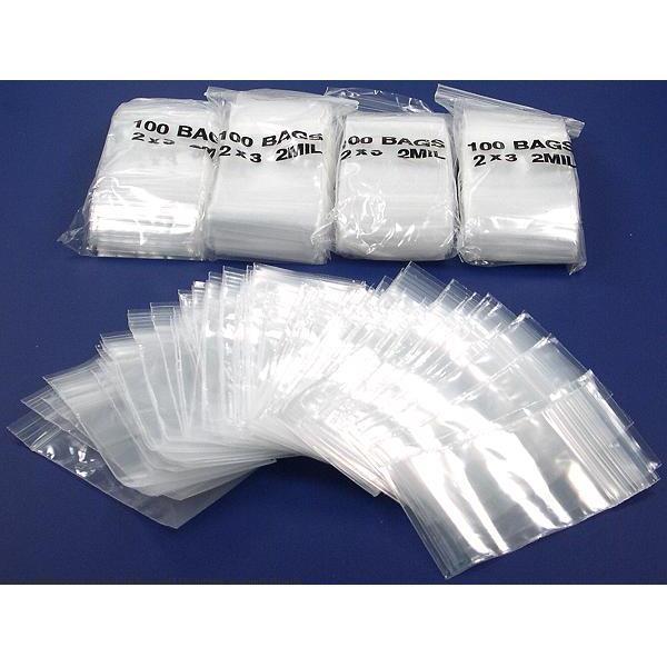 500 zipper poly bag resealable plastic shipping 2