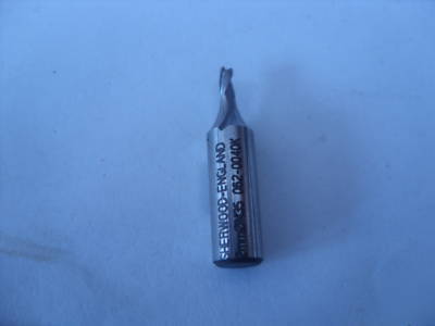Milling cutter 2 mm slot drill sherwood h.s.s.