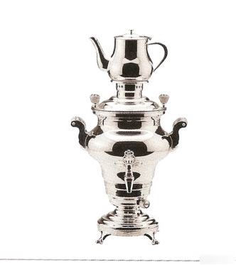 New hepp silverplate samovar =special order hotel ware