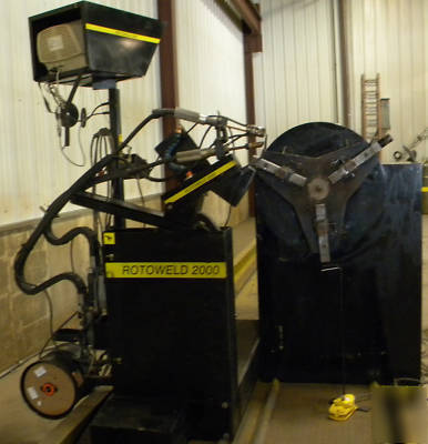 Roto weld welding machine