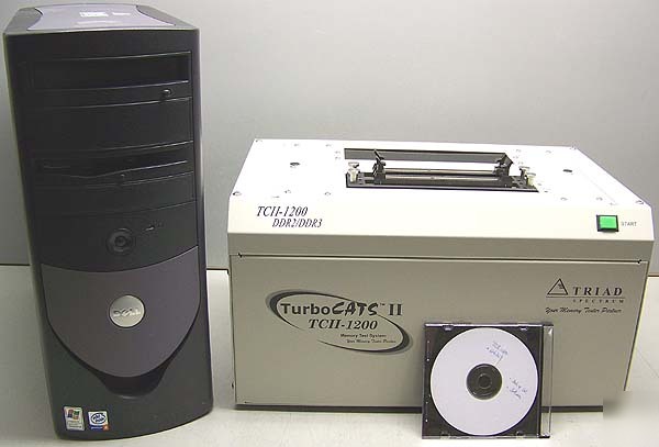 Triad spectrum turbocats ii tcii-1200 ddr memory tester